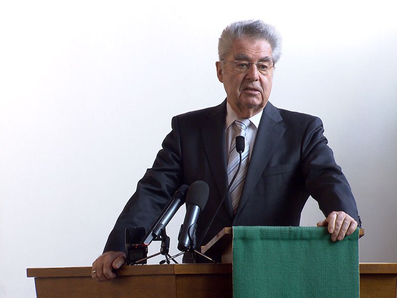Heinz Fischer predigte in einer Ottakringer Pfarrkirche (c) ORF
