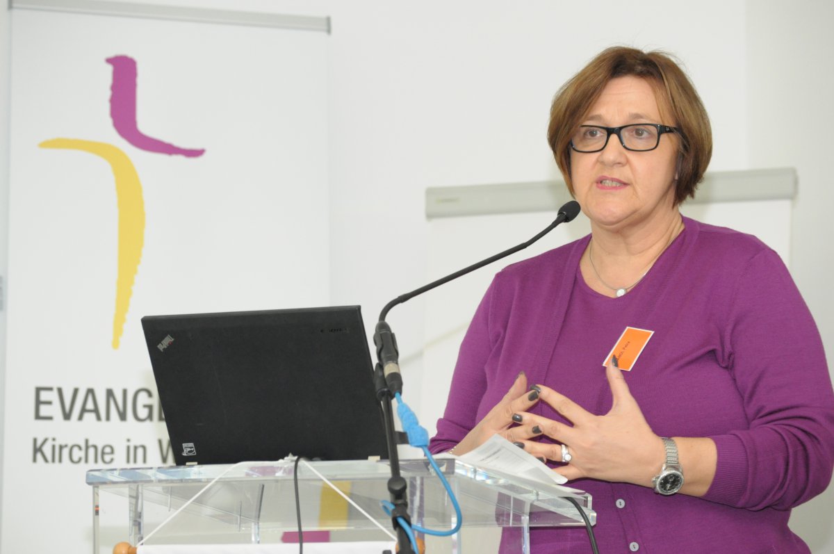 Superintendentialkuratorin Petra Mandl