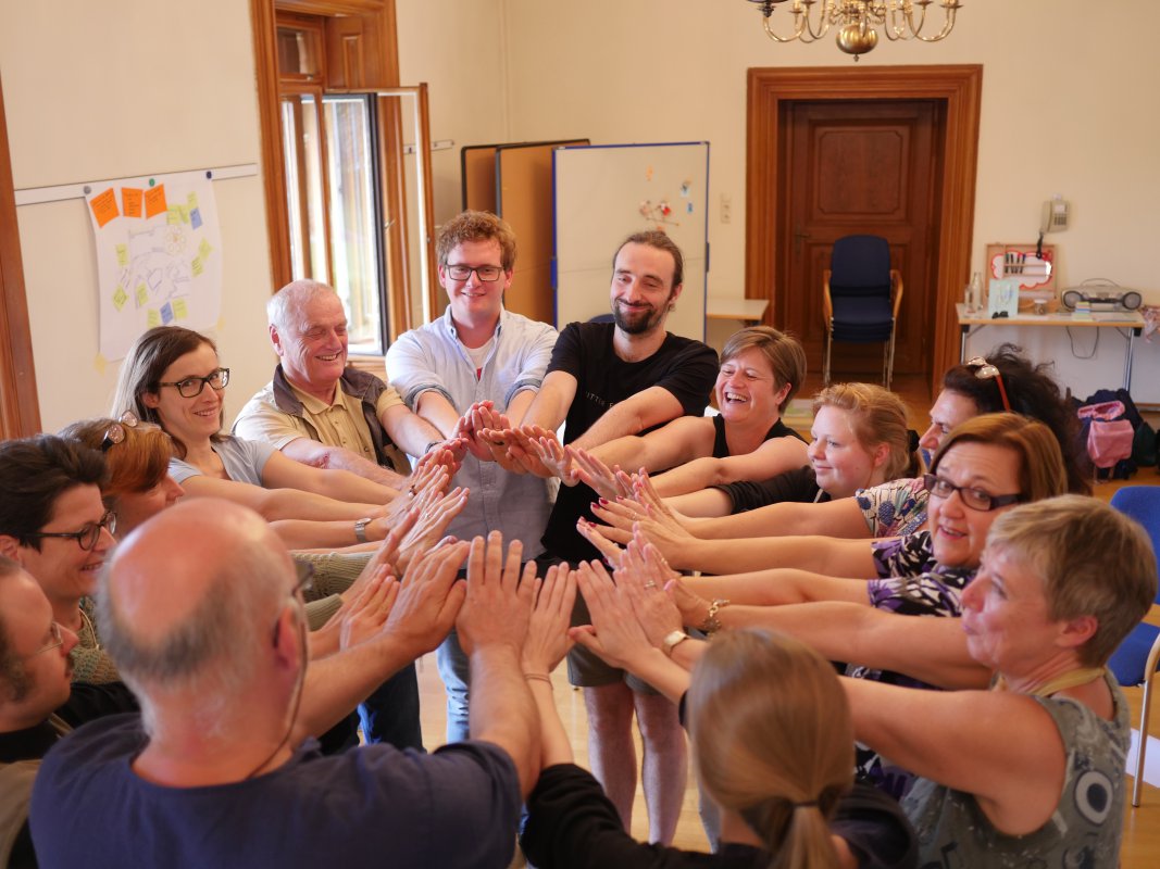 Die Großrußbach-Gruppe in Aktion