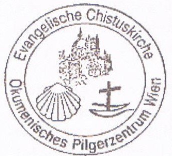 Stempel des Pilgerzetrums Wien Stempel des Pilgerzetrums Wien