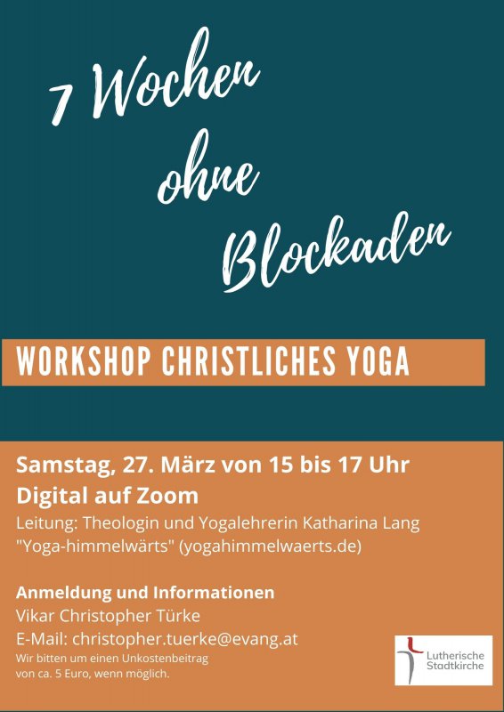 Christliches Yoga In Der Lutherischen Stadtkirche Evangelische Kirche Wien
